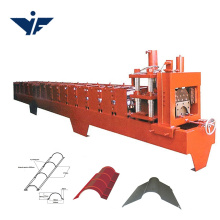 Roofing roll forming machine roof tile ridge former equipment profile